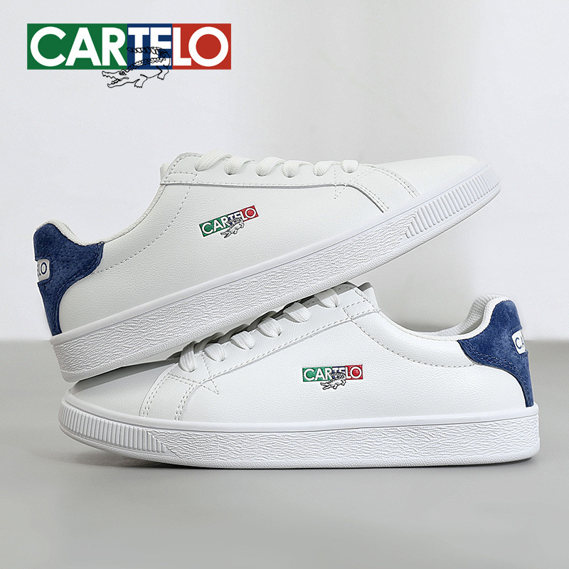 Scarpe Sportive Da Uomo-El42M82403-New Garry-White Deep Scarpe Sportive